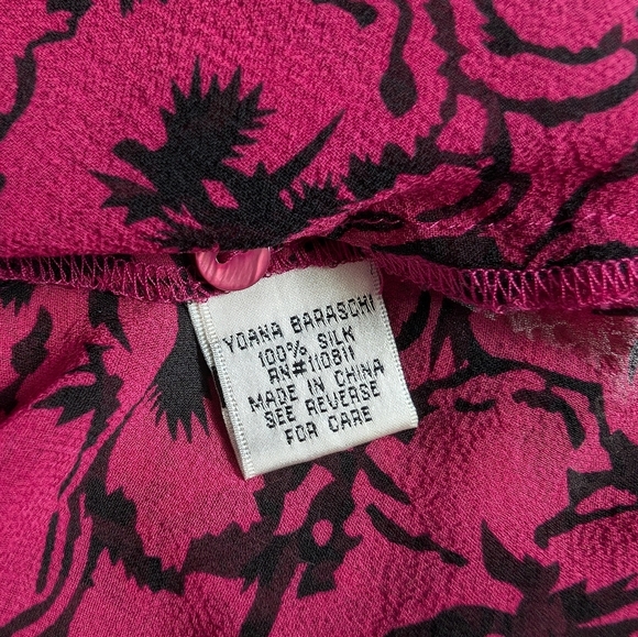 Anthropologie Baraschi Silk Semi Sheer Blouse - Picture 5 of 5